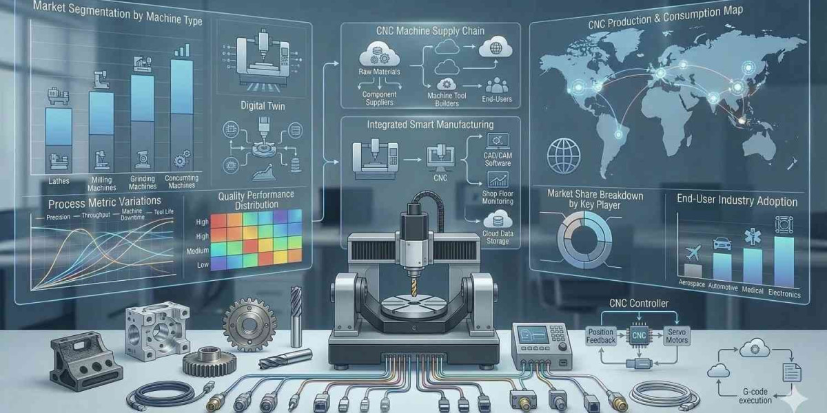 CNC Machine Tools Market (2026–2034): A $251 Billion Sector Fueled by Industry 4.0 Integration and the EV Revolution